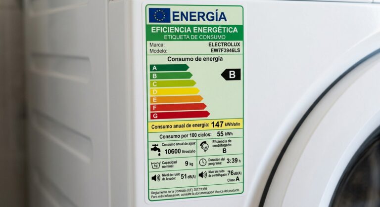Etiqueta energética de electrodomésticos: cómo interpretarla